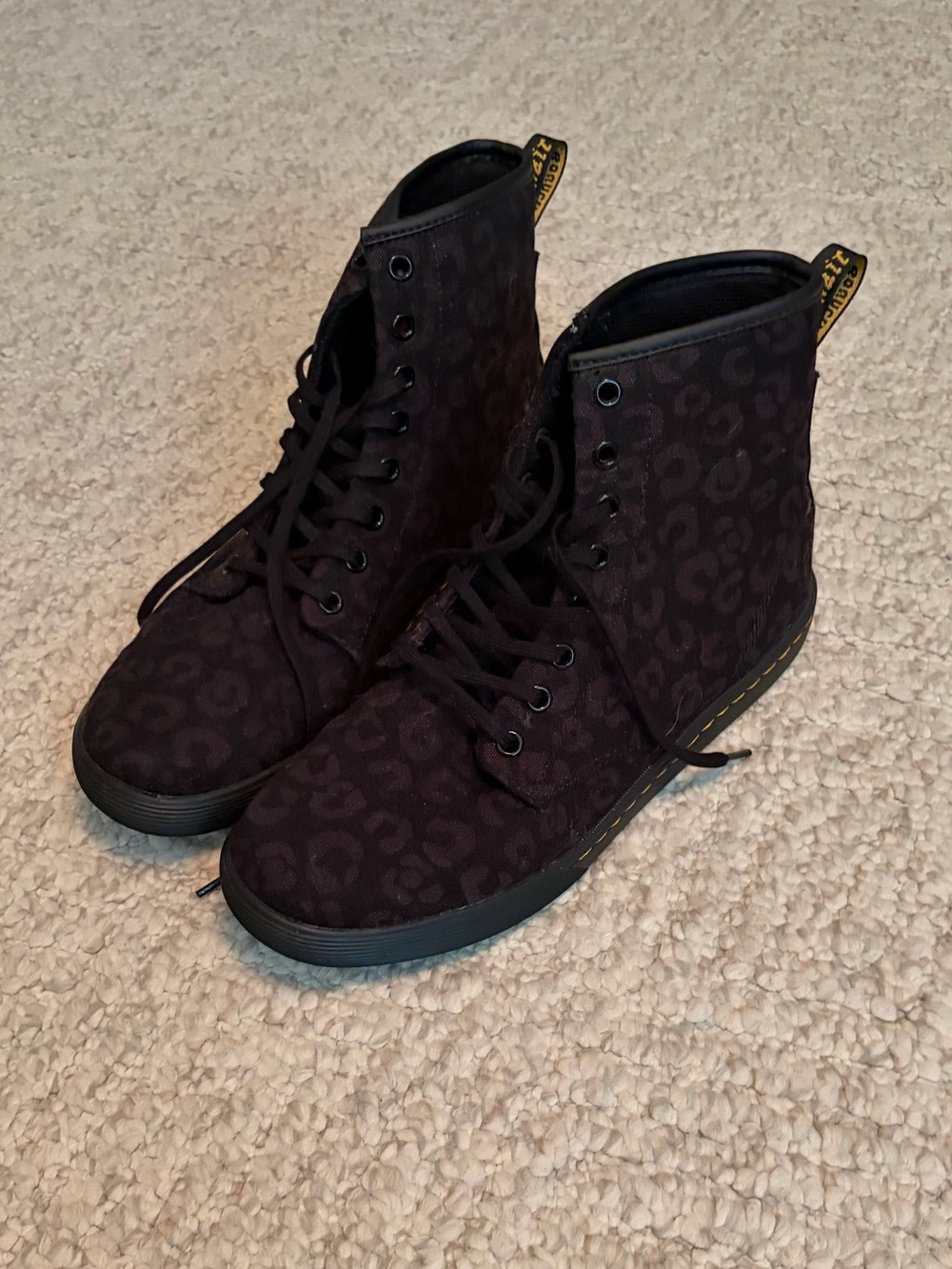 Dr. Martens Sheridan Leopard High Tops